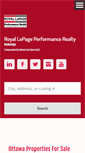 Mobile Screenshot of performancerealty.ca
